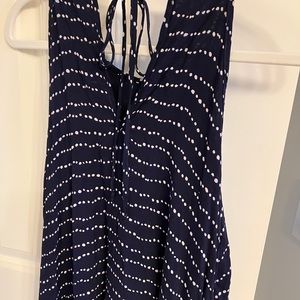 Floaty navy Bella Dahl slip dress size S